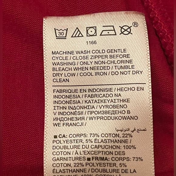 Athleta Retroplush Revive Hoodie sweatshirt size Large excellent condition - Picture 6 of 14